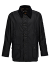 Barbour Ashby Wax Jacket Navy