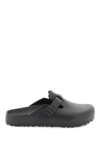 Birkenstock Boston Vegan Birkibuc Slip On Clog In Black