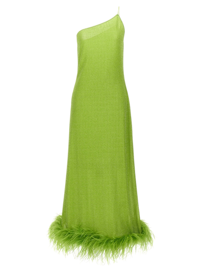 OSEREE LUMIERE PLUMAGE DRESSES GREEN