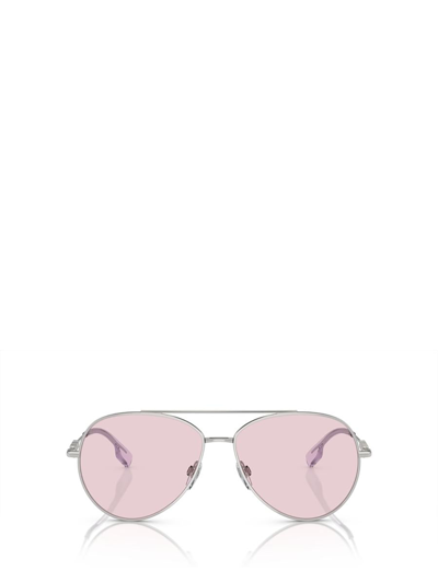Burberry Sunglasses In Silver