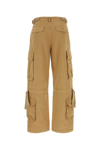 Darkpark Biscuit Cotton Pant In Brown