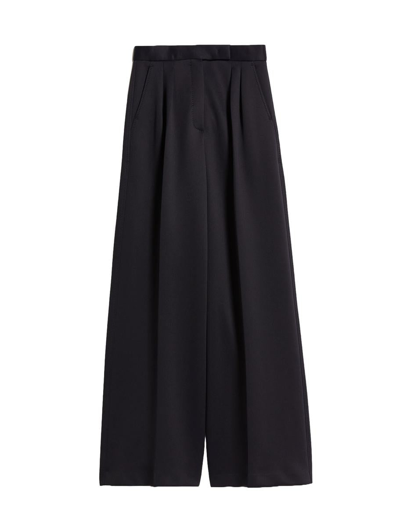 Max Mara Medoza Wide Leg Pant Pants In Black