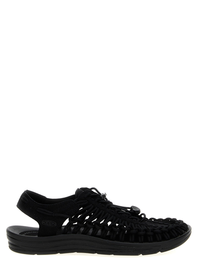 Keen Uneek Sandals In Black