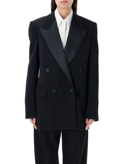 Stella Mccartney Tuxedo Satin In Black