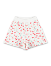 Bonpoint Cornelia Cherry-print Shorts In Natural White