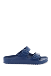 Birkenstock Arizona Eva Blue Sandals With Adjustable Straps Unisex In Navy (blue)