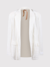 N°21 Creased Open-front Blazer