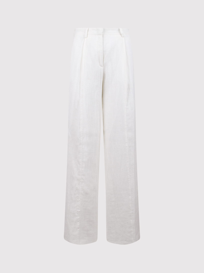 N°21 N.21 Pleat-detail Wide-leg Trousers