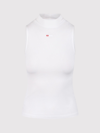 Diesel T-mokky Ribbed Tank Top In Neutral