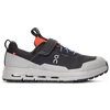 On Black Cloudhero Sneakers For Kids In Magnet/fog