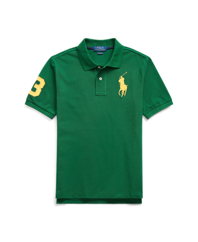 Polo Ralph Lauren Kids' Toddler And Little Boys Big Pony Cotton Mesh Polo Shirt In New Forest