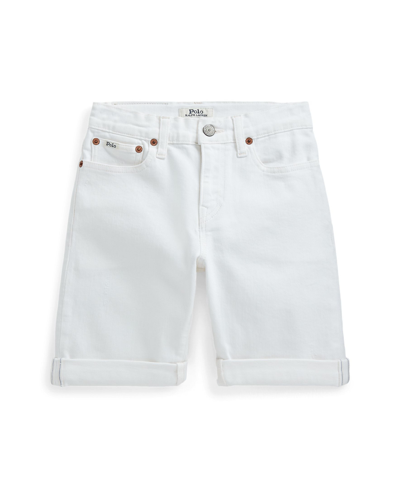 POLO RALPH LAUREN BIG BOYS SULLIVAN SLIM STRETCH DENIM SHORTS