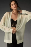 BY ANTHROPOLOGIE LIGHT WEIGHT SHEER CARDIGAN TOP