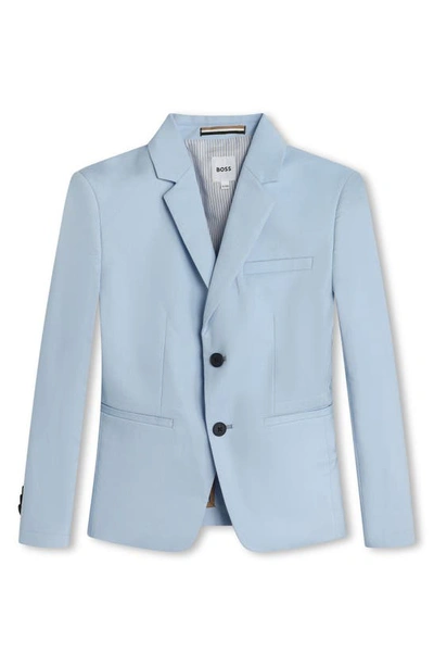 Bosswear Boss Kidswear Kids' Suit Jacket In Pale Blue