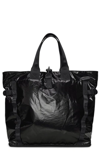 Rains Sibu Waterproof Shopper Bag In Black