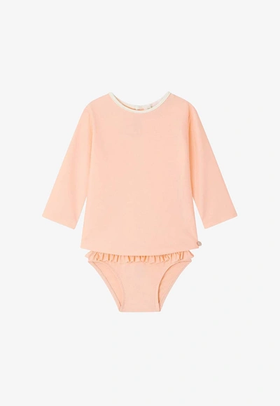 Bonpoint Baby Girls Avita Two-piece Swimsuit In Pink