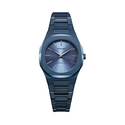 D1 Milano Watch Ultra Thin 30mm In Blue