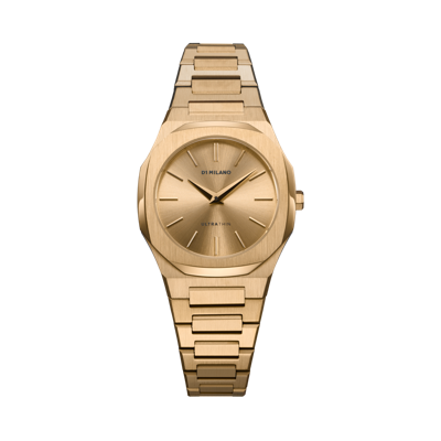 D1 Milano Watch Ultra Thin 30mm In Gold