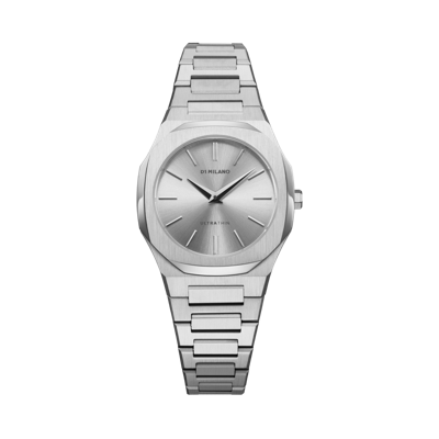 D1 Milano Watch Ultra Thin 30mm In Silver