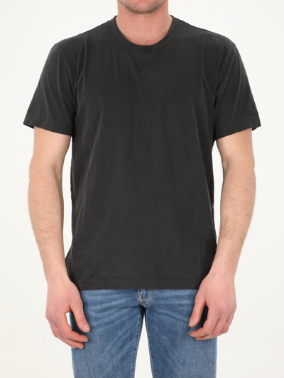 James Perse Lead Grey Cotton T-shirt