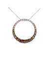 Le Vian Chocolate Balayage 14k 1.20 Ct. Tw. Diamond Circle Pendant