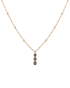Le Vian Chocolate Diamonds 14k Rose Gold 1.17 Ct. Tw. Diamond Drop Pendant Necklace