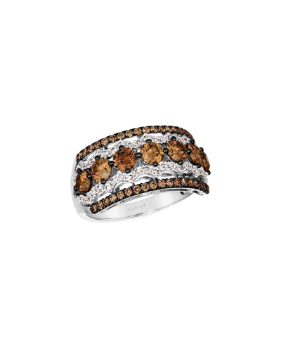 LE VIAN LE VIAN CHOCOLATE DIAMONDS 14K 1.93 CT. TW. DIAMOND HALF-ETERNITY COCKTAIL RING