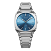 D1 Milano Watch Square Bracelet 37 Mm In Blue/silver