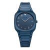 D1 Milano Watch Square Bracelet 37 Mm In Blue