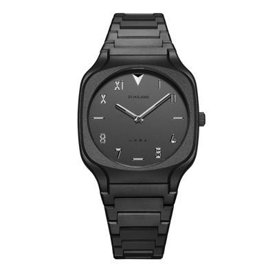 D1 Milano Watch Square Bracelet 37 Mm In Gun Metal