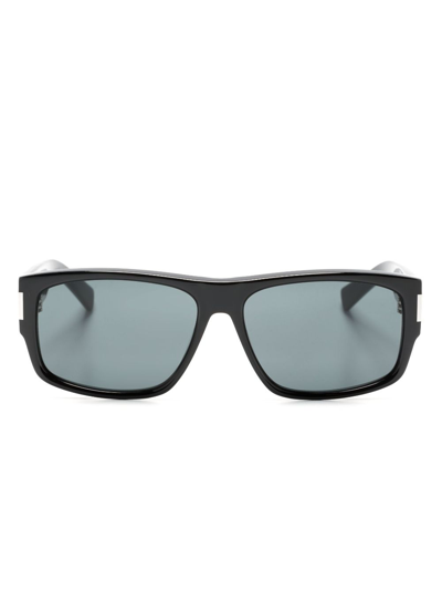 Saint Laurent Black Sl689 Square Sunglasses