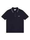 Hugo Boss Kids' Little Boy's & Boy's Logo Polo In Navy