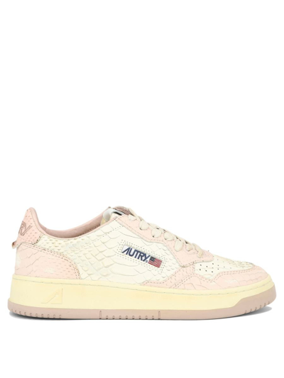 Autry "super Vintage" Trainers In Pink