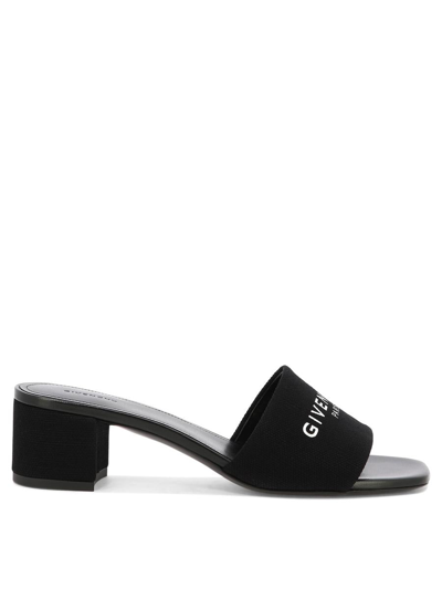 Givenchy "4g" Sandals In Black