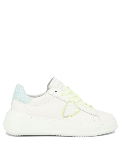 Philippe Model Trainer Temple Tall.azzurro In White