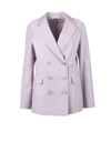 MAX MARA WOMENS LILAC BLAZER