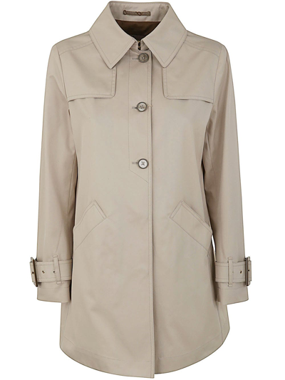 HERNO A LINE SHORT TRENCH