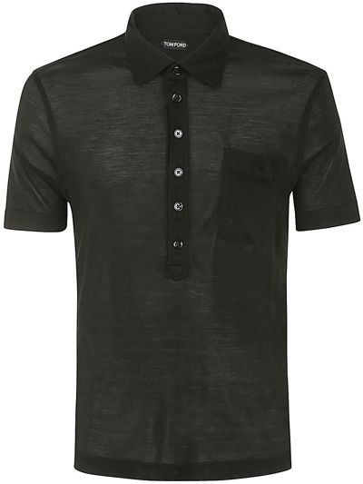 TOM FORD CUT AND SEWN POLO
