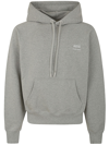 Ami Alexandre Mattiussi Ami Paris Hoodie Ami Am Clothing In Heather Ash Grey