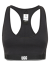 Ugg Missy Logo-underband Sports Bra In Blk Black