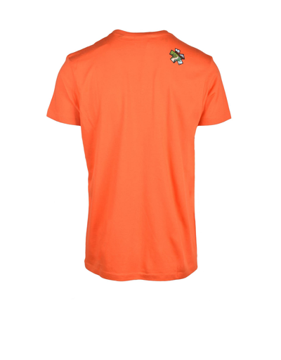 Daniele Alessandrini Mens Orange T-shirt