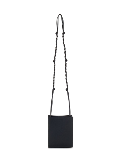 Jil Sander Tangle Small Shoulder Bag In Black