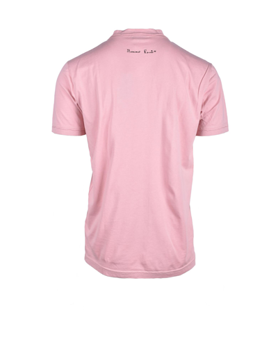 Daniele Alessandrini Mens Pink T-shirt