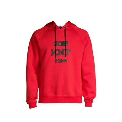 Kiton Hooded Sweatshirt In Red