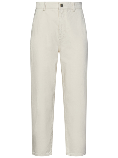 Max Mara Trousers In Beige