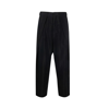 Balmain Man Pants Black Size 36 Viscose In Black