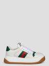 Gucci Web Screener Trainer In White