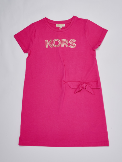 Michael Kors Kids' Dress Dress In Fucsia