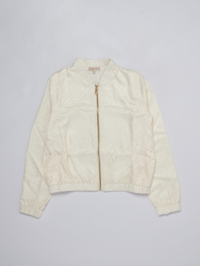 Michael Kors Kids' Jacket Hoodie In Crema