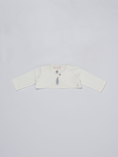 Liu •jo Babies' Jacket Cardigan In Bianco